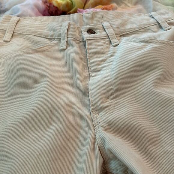 Levi's Corduroy Men's Pants, Excellent Like new condition, off white 32 x 34 - Picture 4 of 12
